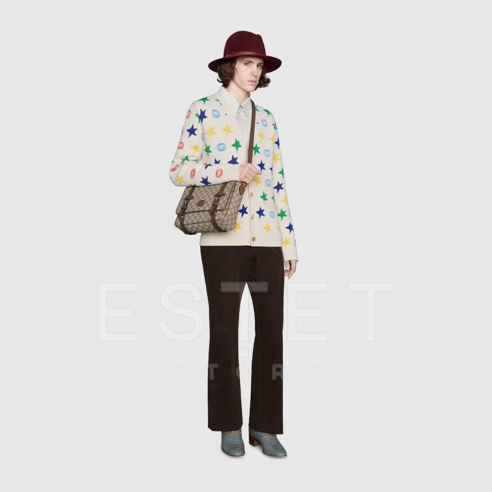 Сумка Gucci Gg Messenger Коричневая
