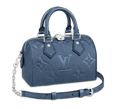 Сумка Louis Vuitton Speedy 20 Темно-синяя