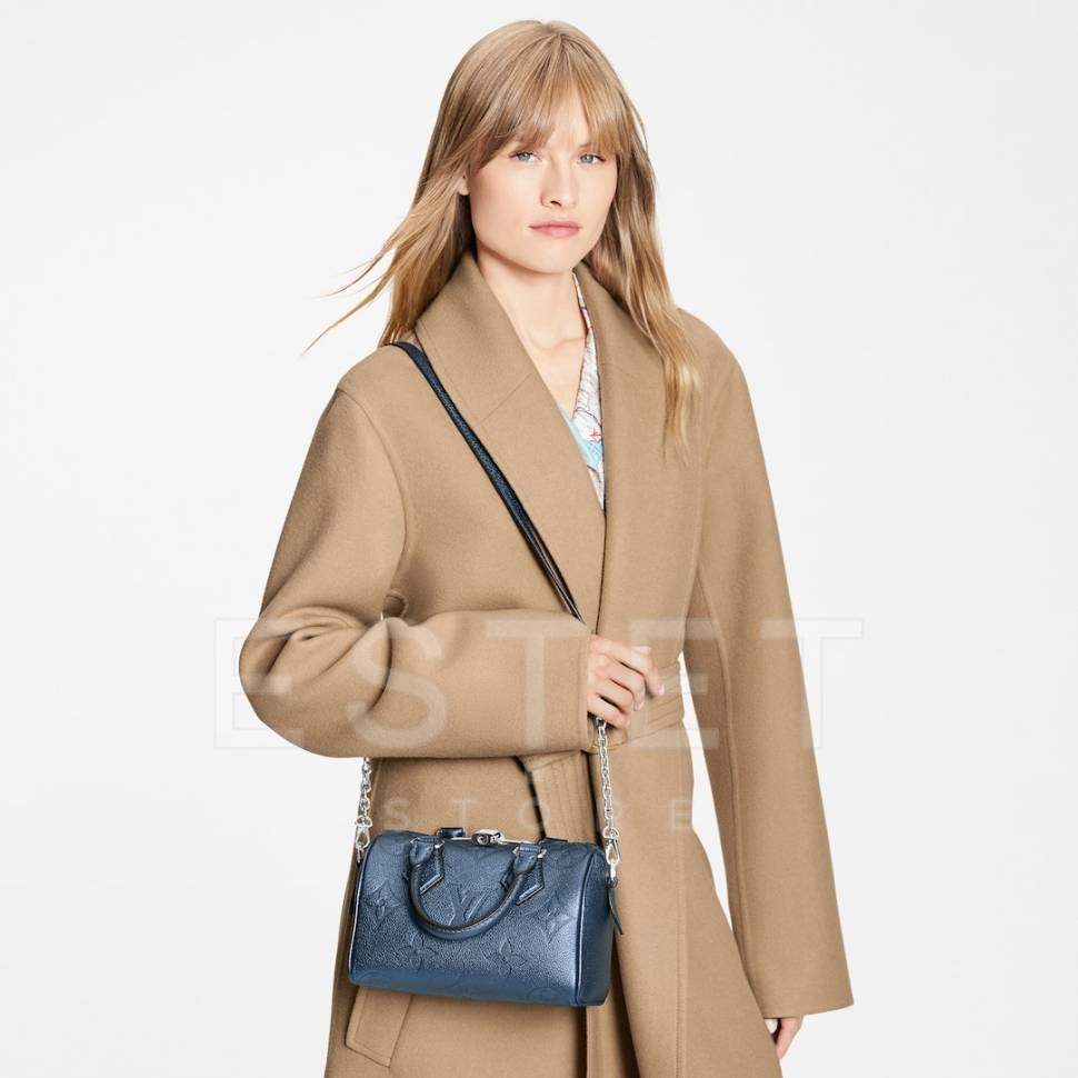 Сумка Louis Vuitton Speedy 20 Темно-синяя