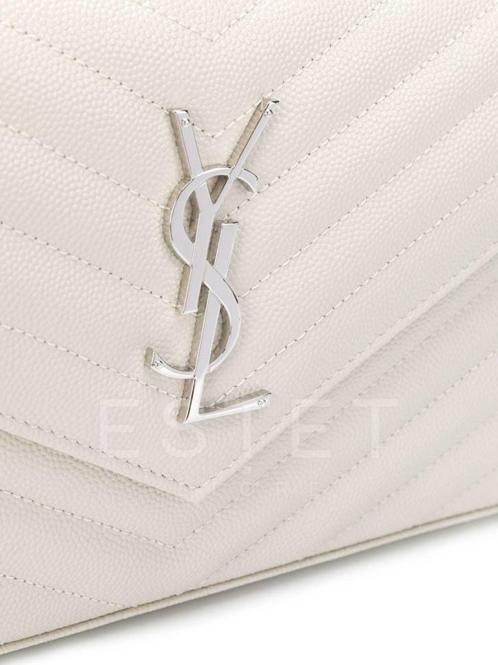 Сумка Saint Laurent Monogram Mini Белая