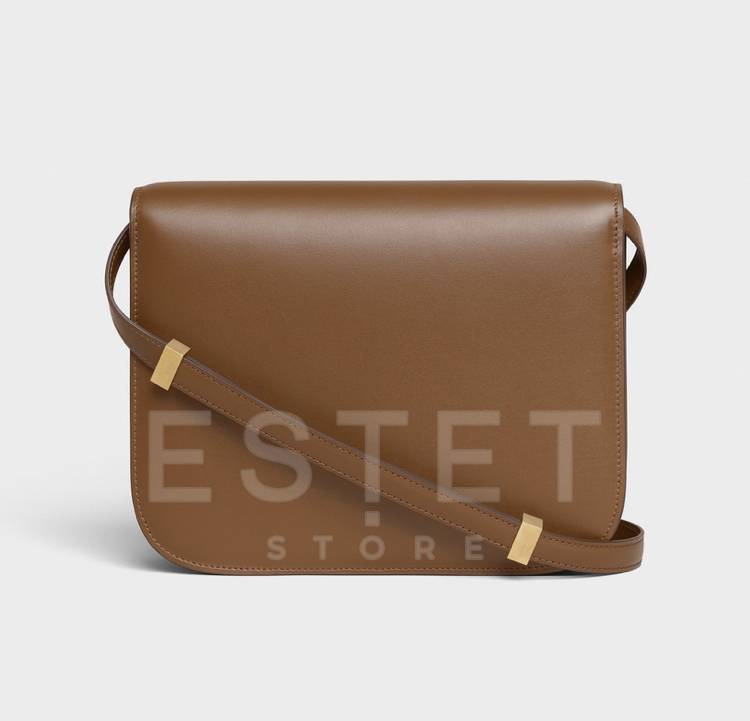 Сумка Celine Medium Classic Bag In Box Коричневая