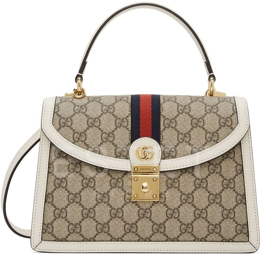 Сумка Gucci Ophidia Бежевая