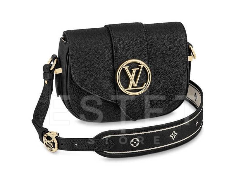 Сумка Louis Vuitton Lv Pont 9 Soft Pm Черная