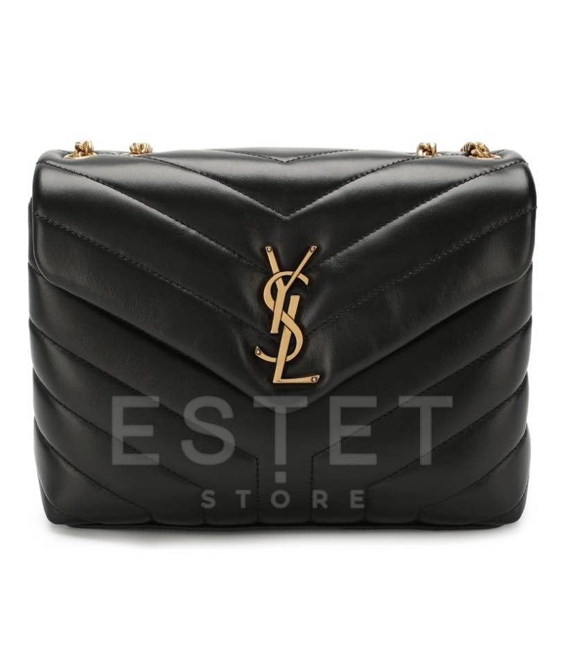 Сумка Saint Laurent Monogram Loulou Small Черная