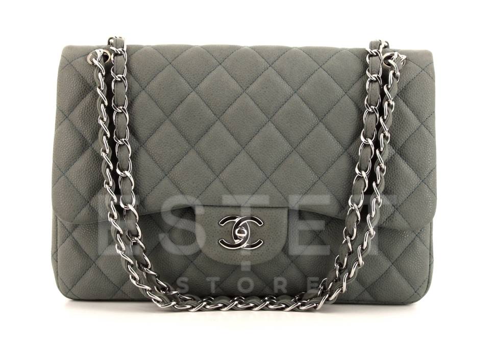 Сумка Chanel Timeless Jumbo Оливковая