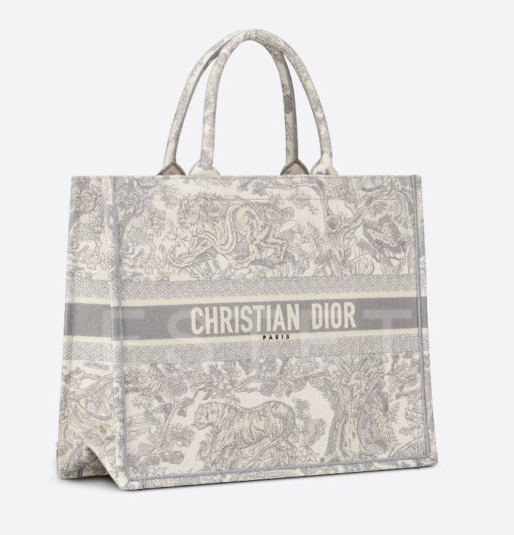 Сумка Dior Book Tote Серая