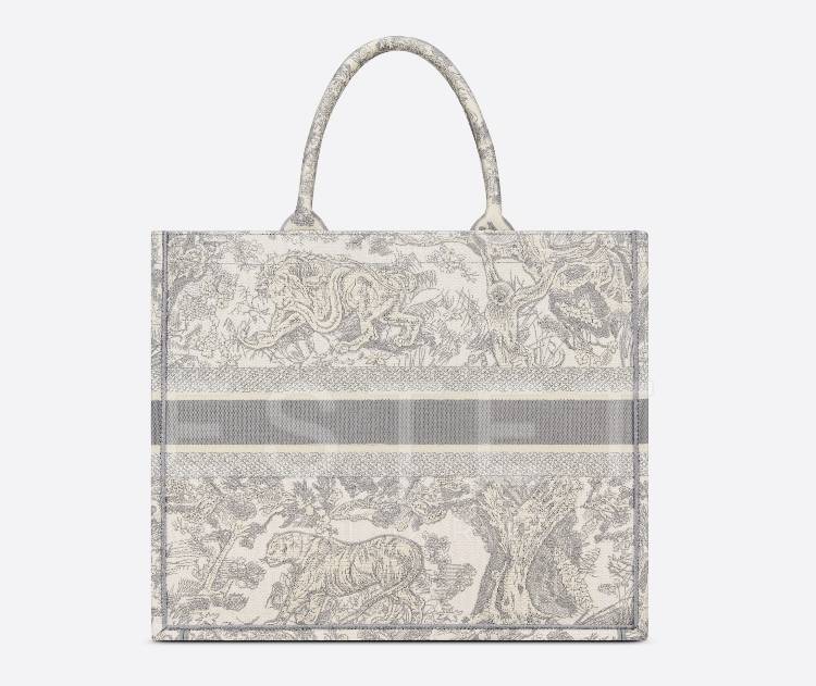 Сумка Dior Book Tote Серая