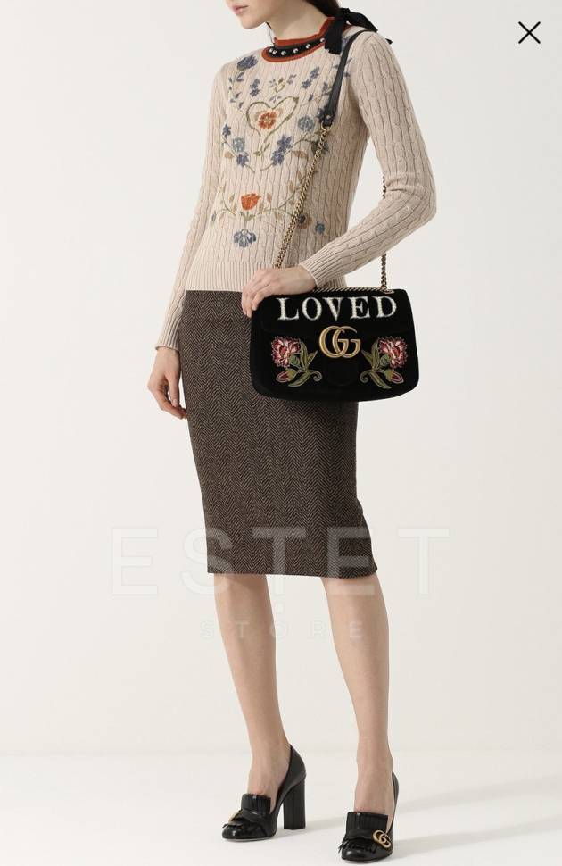 Сумка Gucci Gg Marmont Черная