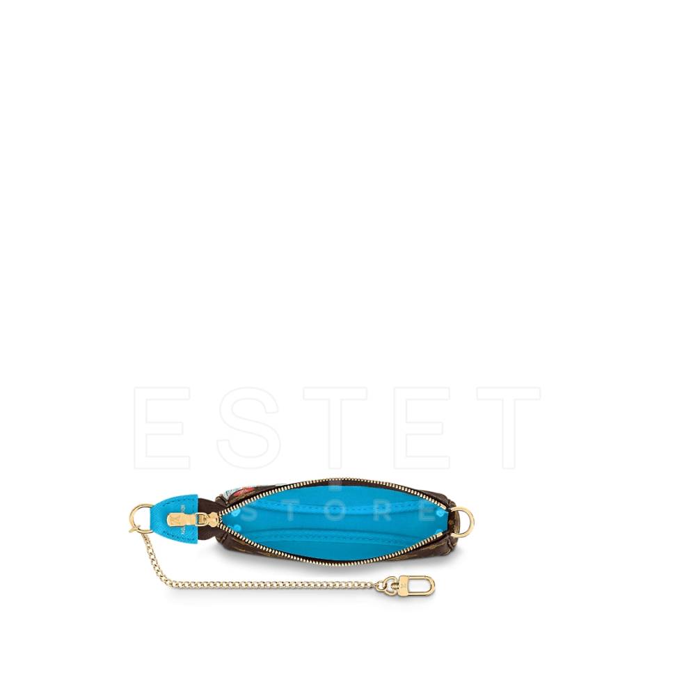 Сумка Louis Vuitton Mini Pochette Accessoires Коричневая