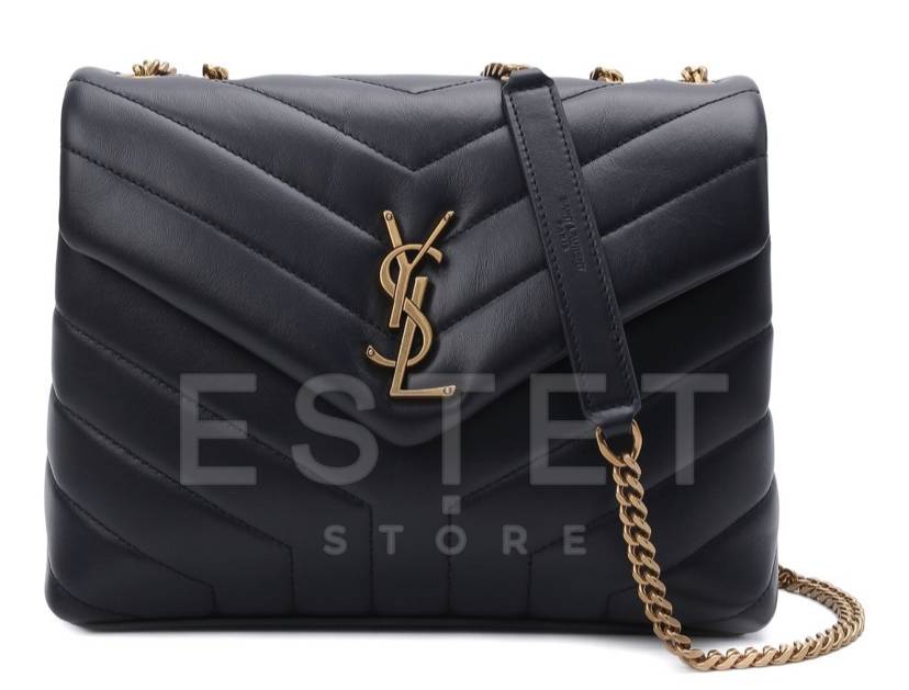 Сумка Saint Laurent Monogram Loulou Small Черная