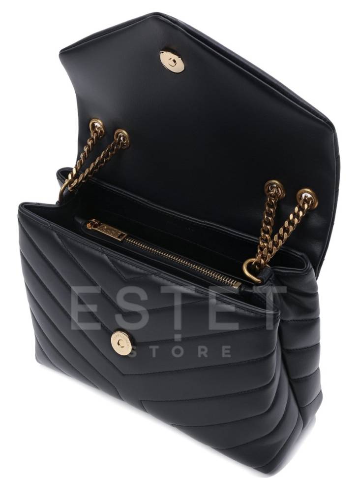Сумка Saint Laurent Monogram Loulou Small Черная