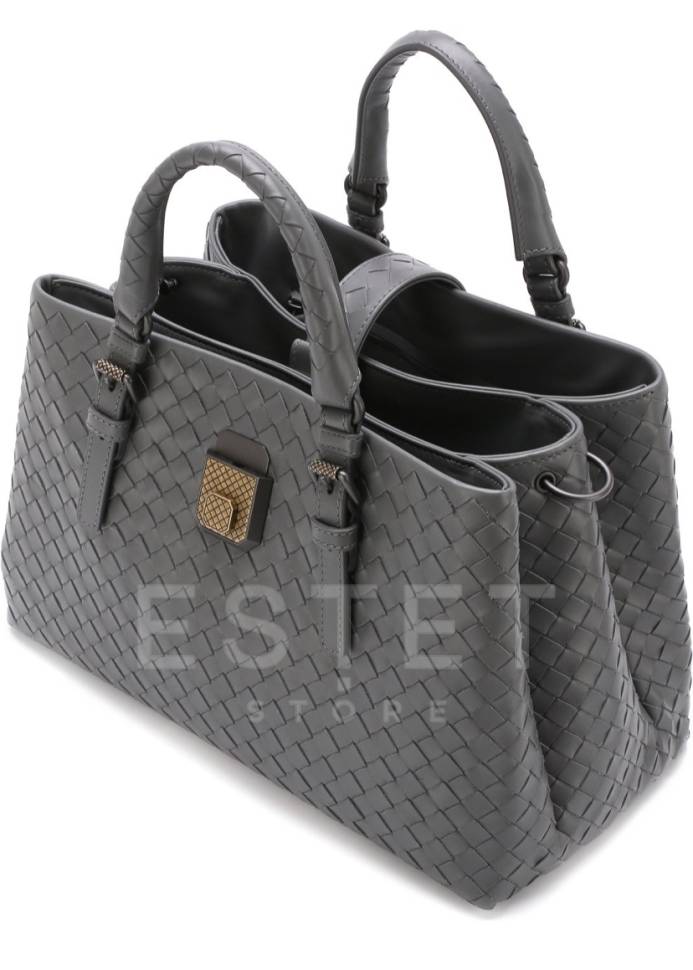 Сумка Bottega Veneta Roma Small Серая
