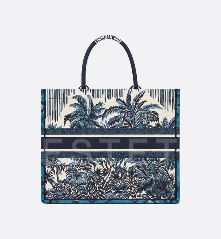 Сумка Dior Book Tote Синяя