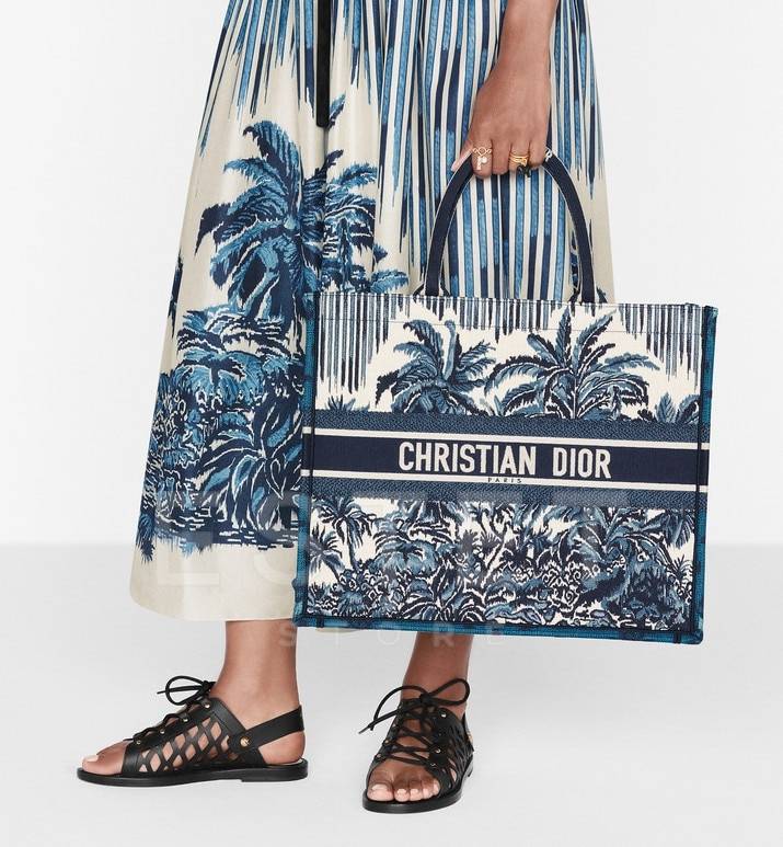 Сумка Dior Book Tote Синяя