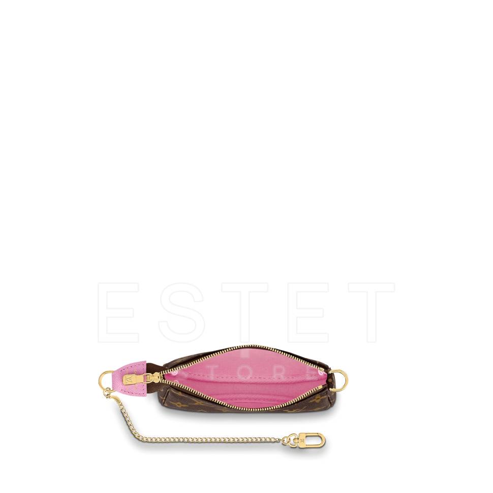 Сумка Louis Vuitton Mini Pochette Accessoires Коричневая