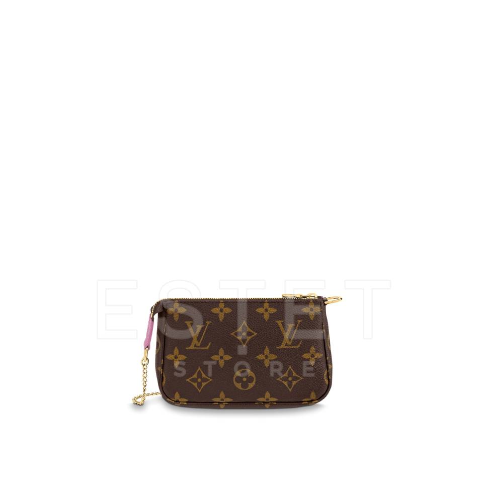 Сумка Louis Vuitton Mini Pochette Accessoires Коричневая