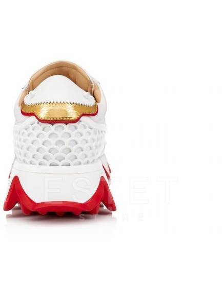 Кроссовки Christian Louboutin Sharkina Uomo Белые