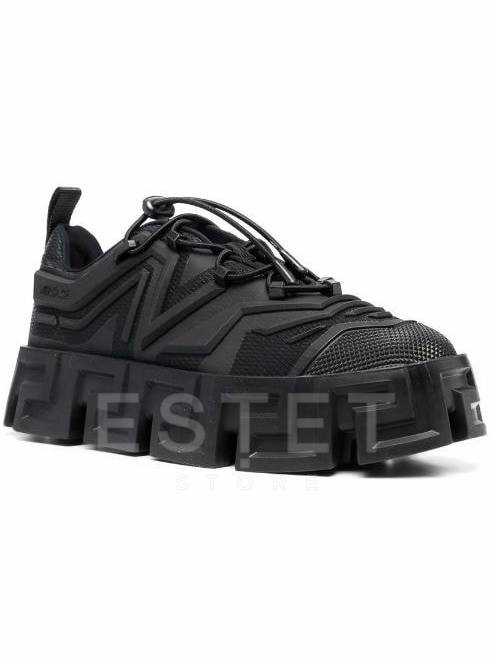 Кроссовки Versace Greca Черные