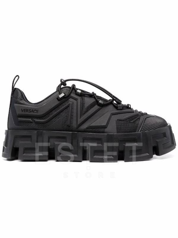 Кроссовки Versace Greca Черные