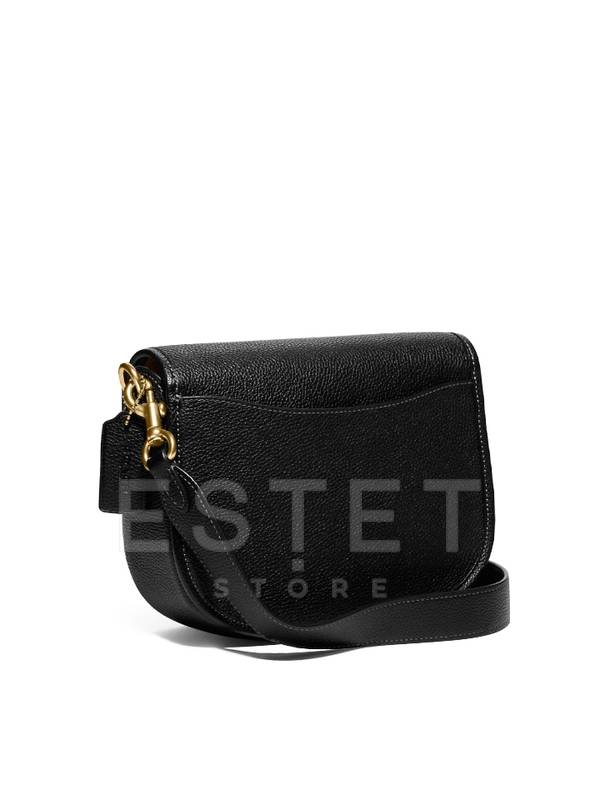 Сумка Coach Willow Saddle Черная