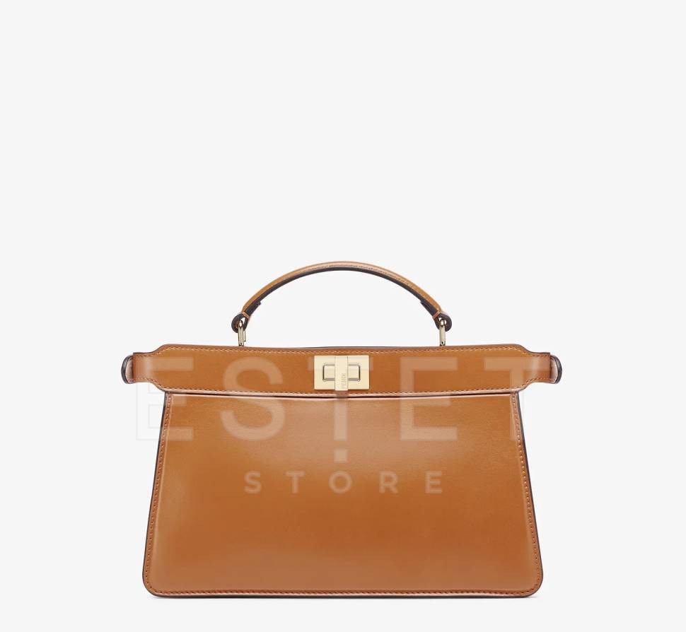 Сумка Fendi Peekaboo Iseeu East-west Коричневая
