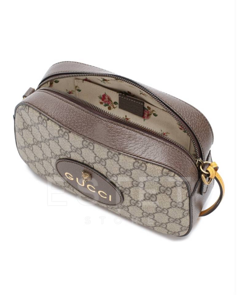 Сумка Gucci Gg Supreme Бежевая