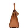Сумка Hermes Kelly Sellier 28 Gold Madame Коричневая