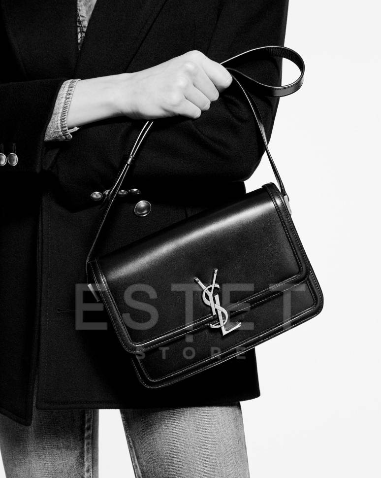 Сумка Saint Laurent Solferino Черная