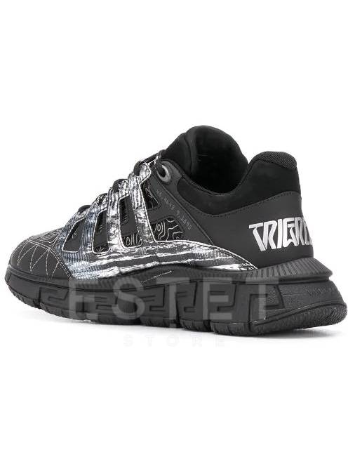 Кроссовки Versace Trigreca Черные