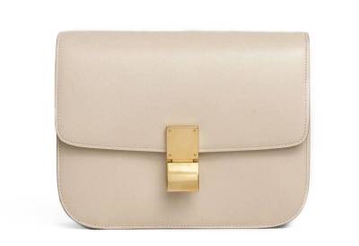 Сумка Celine Medium Classic Bag In Box Кремовая