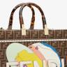 Сумка Fendi Ff Белая