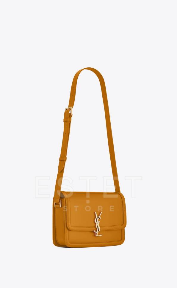 Сумка Saint Laurent Solferino Коричневая
