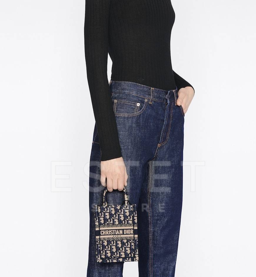 Сумка Dior Book Tote Синяя