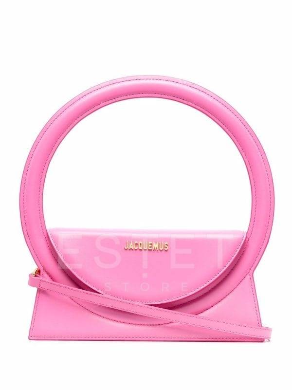 Сумка Jacquemus Le Sac Rond Розовая
