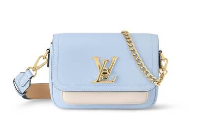 Сумка Louis Vuitton Lockme Tender Голубая
