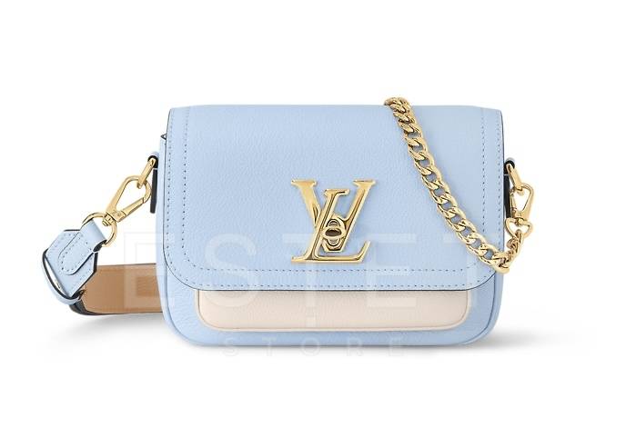 Сумка Louis Vuitton Lockme Tender Голубая