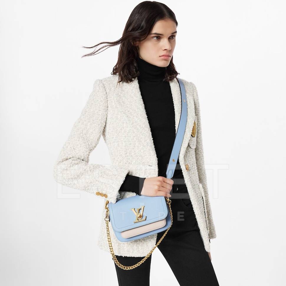Сумка Louis Vuitton Lockme Tender Голубая