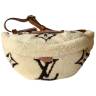 Сумка Louis Vuitton Monogram Teddy Fleece Бежевая
