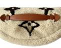 Сумка Louis Vuitton Monogram Teddy Fleece Бежевая