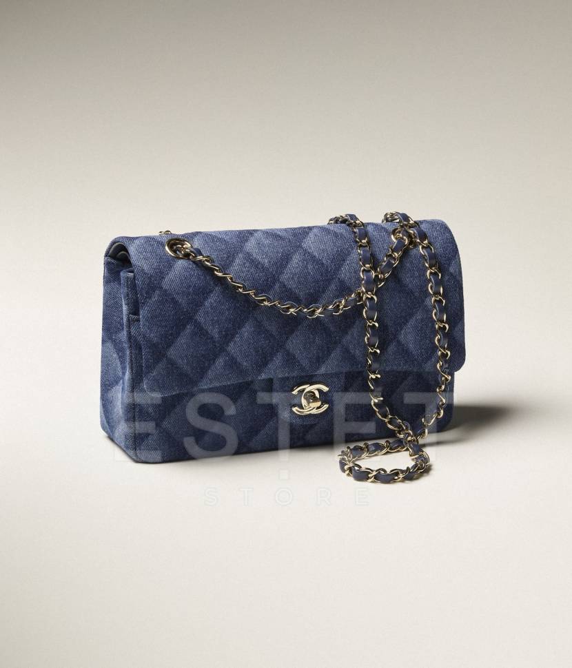 Сумка Chanel Темно-синяя