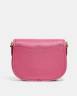 Сумка Coach Willow Saddle Розовая