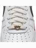 Кроссовки Nike Air Force 1 Low Just Do It White Black Green Белые