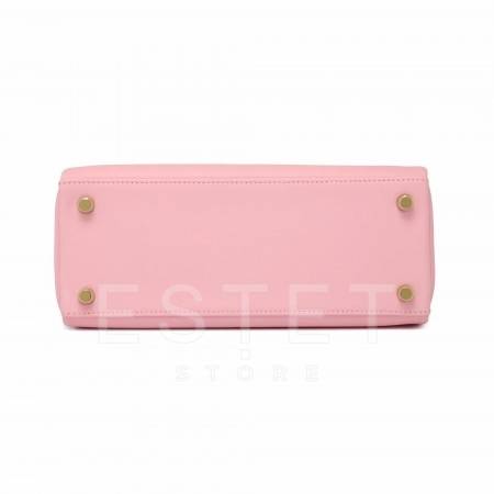 Сумка Hermes Kelly Sellier 25 Светло-розовая