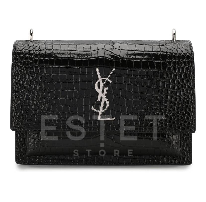 Сумка Saint Laurent Sunset Medium Черная