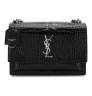 Сумка Saint Laurent Sunset Medium Черная