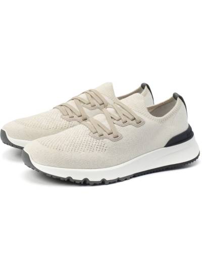 Кроссовки Brunello Cucinelli Кремовые