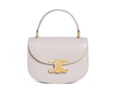 Сумка Celine Mini Besace Triomphe Белая