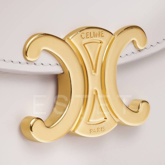 Сумка Celine Mini Besace Triomphe Белая