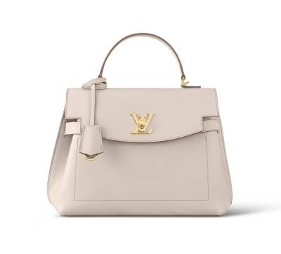 Сумка Louis Vuitton Lockme Ever Mm Светло-серая