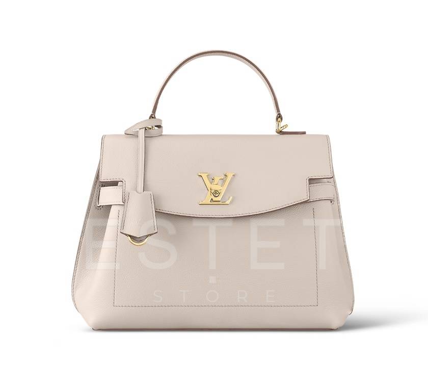 Сумка Louis Vuitton Lockme Ever Mm Светло-серая